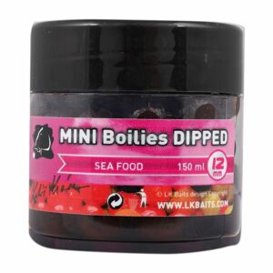 LK Baits MINI Boilies v dipu 12mm 150ml - Sea Food