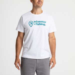 Adventer & fishing Tričko krátký rukáv White & Bluefin - M